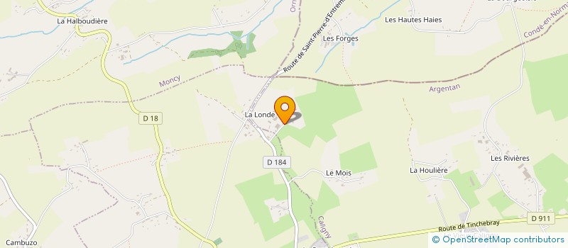 localisation de l'entreprise HOLDING ALEMANY à CALIGNY
