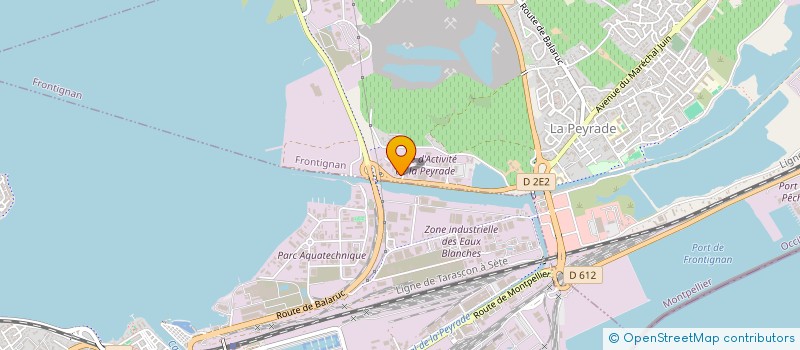 localisation de l'entreprise HOLDING ALEXANDRE INVEST à FRONTIGNAN