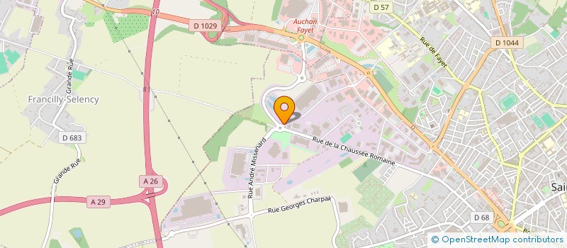 localisation de l'entreprise HOLDING ALEXYANNE à SAINT-QUENTIN