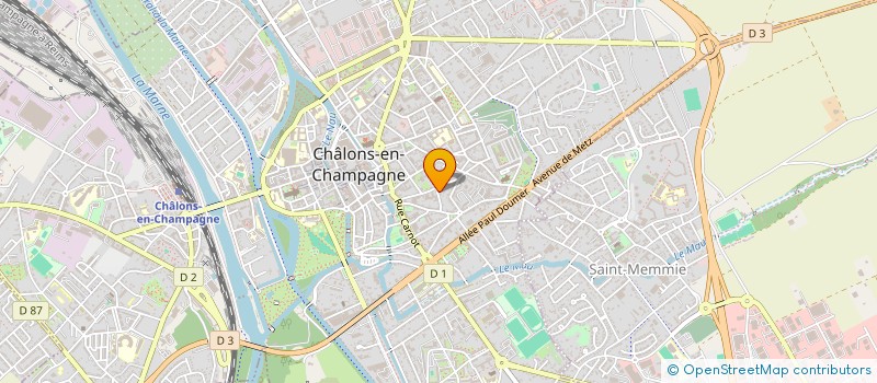 localisation de l'entreprise HOLDING ALH  CHALONS-EN-CHAMPAGNE