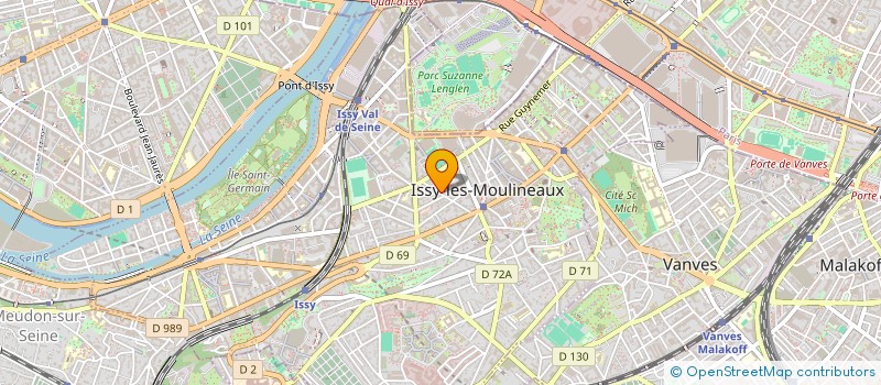localisation de l'entreprise HOLDING ALIX à ISSY-LES-MOULINEAUX