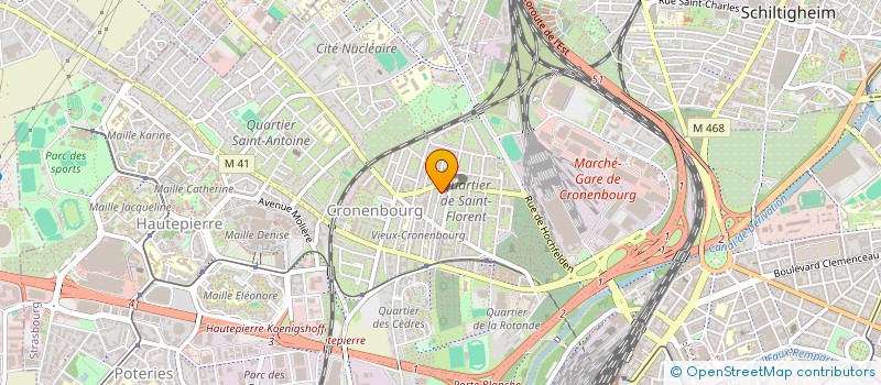 localisation de l'entreprise HOLDING ALLEG à STRASBOURG