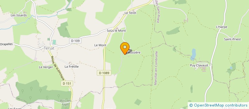 localisation de l'entreprise HOLDING ALLIER METAL à TERJAT