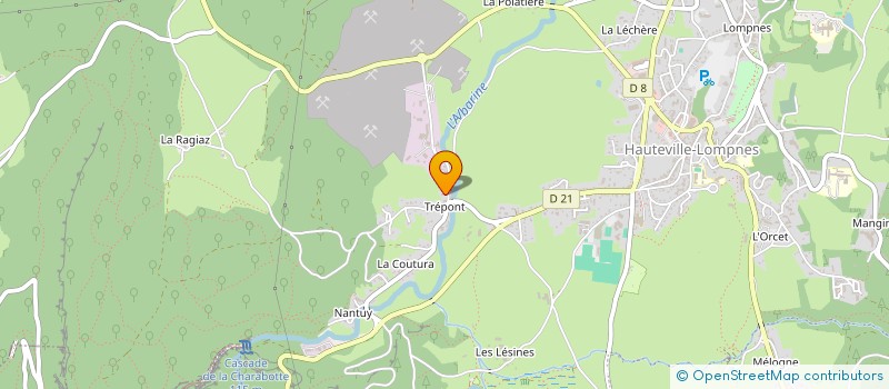 localisation de l'entreprise HOLDING ALM  PLATEAU D'HAUTEVILLE