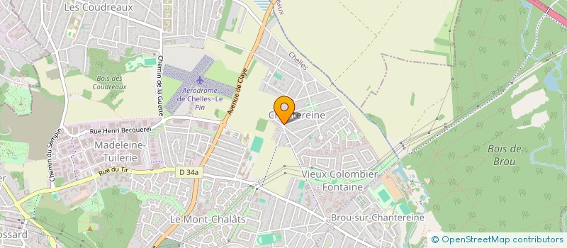 localisation de l'entreprise HOLDING ALMA à CHELLES