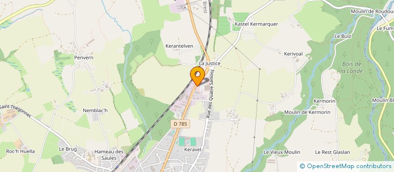 localisation de l'entreprise HOLDING ALONSO  PLEYBER-CHRIST