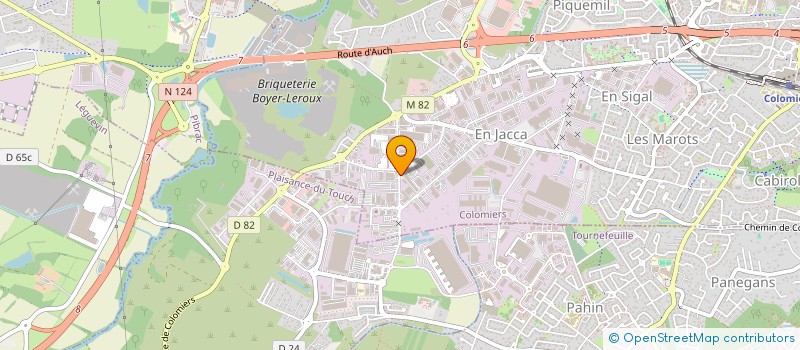 localisation de l'entreprise HOLDING ALQUIER à COLOMIERS