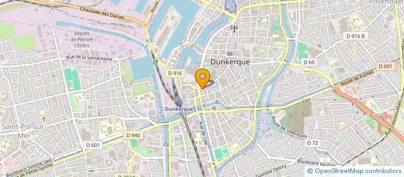 localisation de l'entreprise HOLDING ALTHO  DUNKERQUE