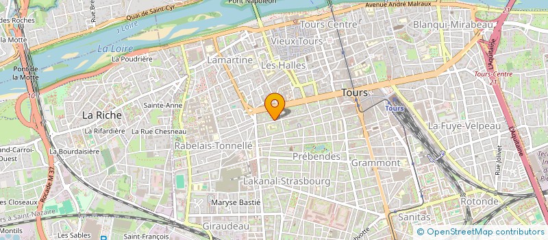 localisation de l'entreprise HOLDING ALTIS GROUP  TOURS