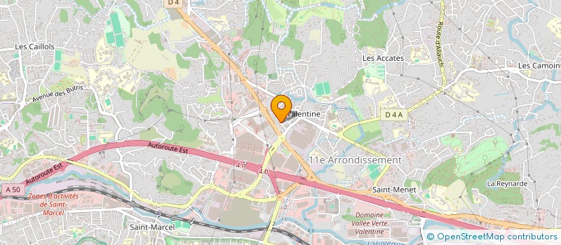 localisation de l'entreprise HOLDING AM à MARSEILLE