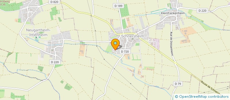 localisation de l'entreprise HOLDING AM  SCHNERSHEIM