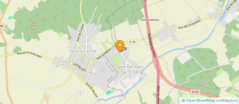 localisation de l'entreprise HOLDING AM  SAINT-GERMAIN-SUR-ECOLE