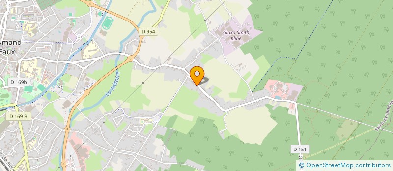 localisation de l'entreprise HOLDING AM3C à SAINT-AMAND-LES-EAUX