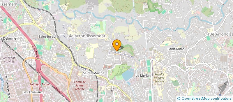 localisation de l'entreprise HOLDING AMADEUS à MARSEILLE 14EME