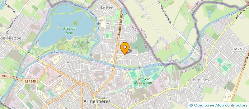 localisation de l'entreprise HOLDING AMARZGUIO  ARMENTIERES