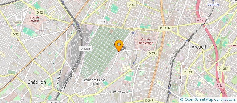 localisation de l'entreprise HOLDING AMBULANCES à BAGNEUX