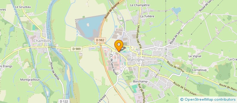 localisation de l'entreprise HOLDING AMELIE ALBARET  MARCIGNY