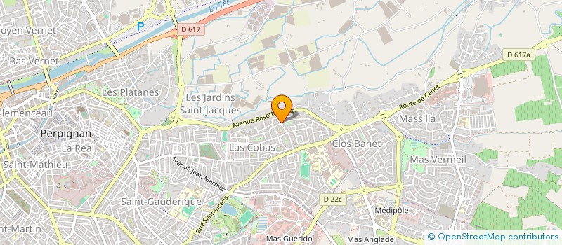 localisation de l'entreprise HOLDING AMF à PERPIGNAN