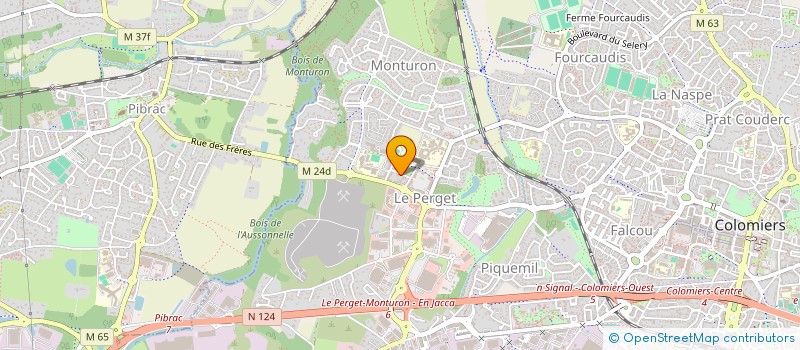 localisation de l'entreprise HOLDING AML à COLOMIERS
