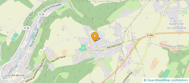 localisation de l'entreprise HOLDING AMN  LA FRENAYE