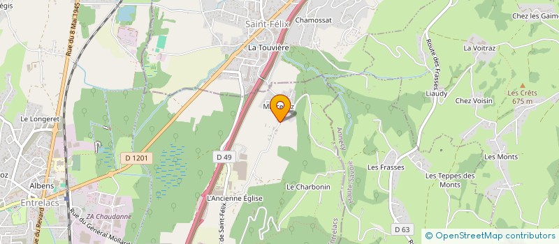 localisation de l'entreprise HOLDING AMORE  ENTRELACS