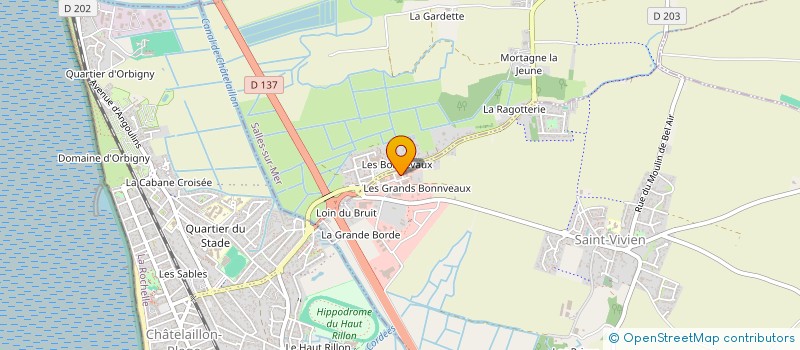 localisation de l'entreprise HOLDING AMPM  SAINT-VIVIEN