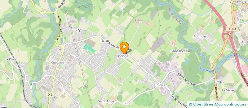 localisation de l'entreprise HOLDING AMR GESTION à REIGNIER-ESERY
