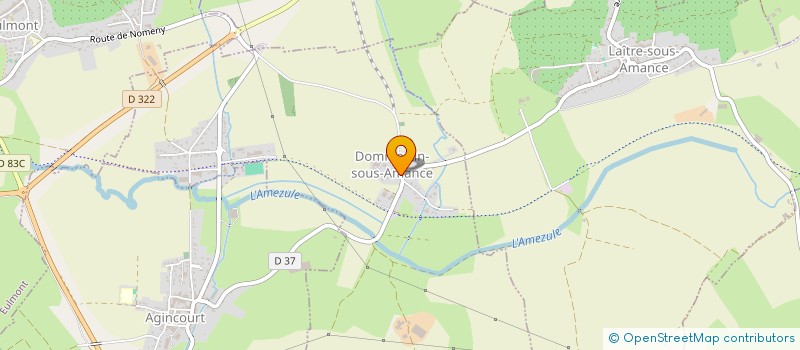 localisation de l'entreprise HOLDING AN-BELLE  DOMMARTIN-SOUS-AMANCE