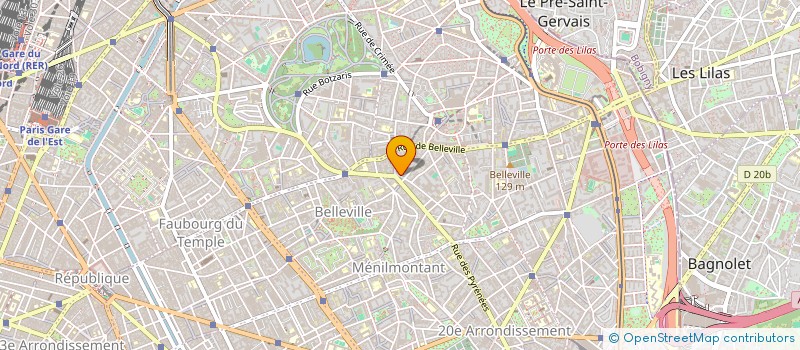 localisation de l'entreprise HOLDING ANANAS A42  MONTREUIL