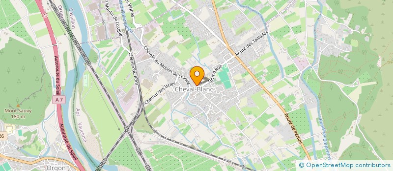 localisation de l'entreprise HOLDING ANDREY  CHEVAL-BLANC