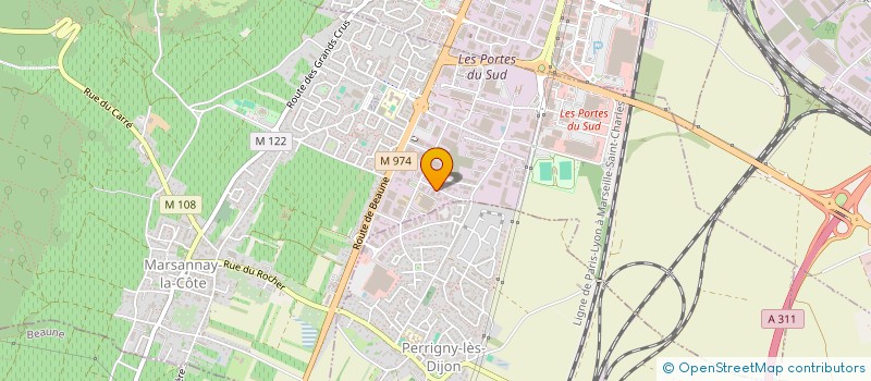 localisation de l'entreprise HOLDING ANGE FINANCE INTERNATIONAL à MARSANNAY-LA-COTE