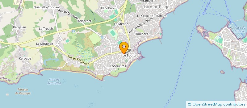 localisation de l'entreprise HOLDING ANICOON à LARMOR-PLAGE