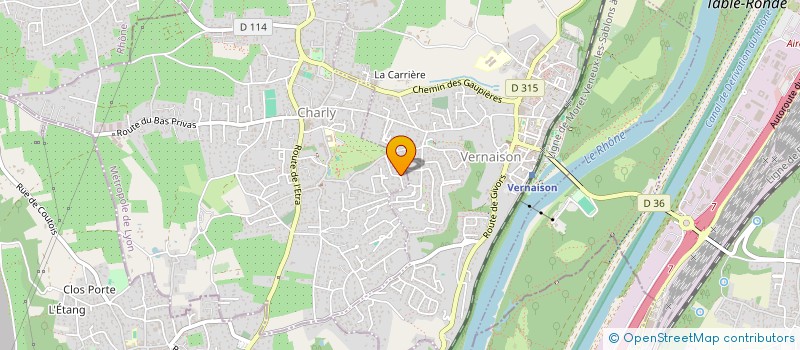 localisation de l'entreprise HOLDING ANIMATRICE & SOCIETE DE CONSEILS INDUSTRIELS HASCI  CHARLY