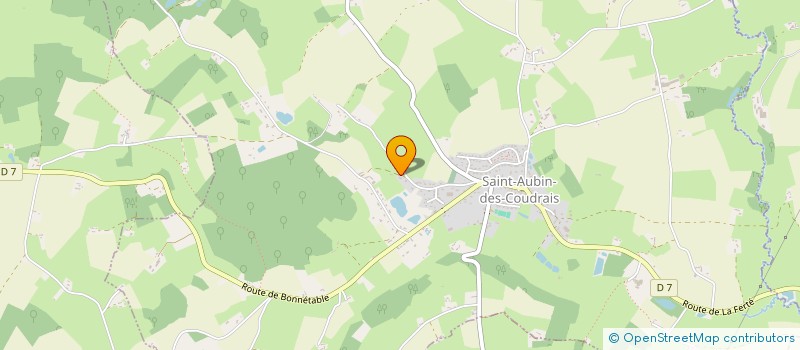 localisation de l'entreprise HOLDING ANNE  SAINT-AUBIN-DES-COUDRAIS