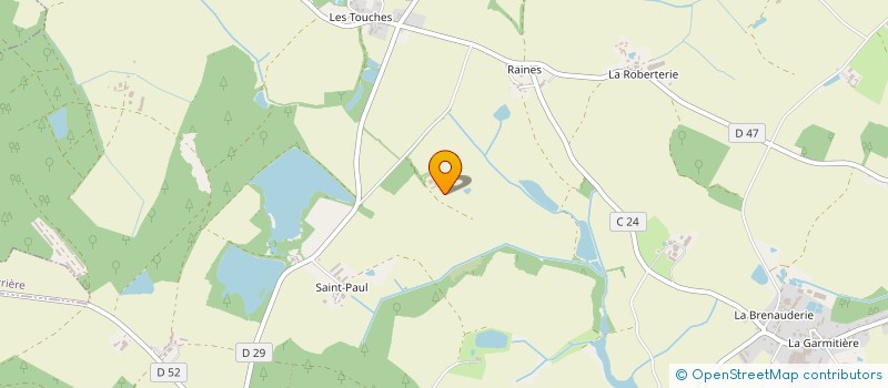 localisation de l'entreprise HOLDING ANTHONY BILLAUD à L'OIE