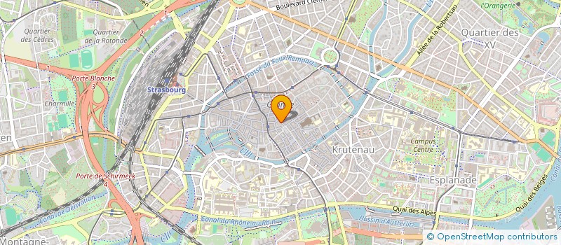 localisation de l'entreprise HOLDING AOA  STRASBOURG