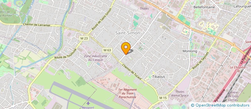 localisation de l'entreprise HOLDING AP à TOULOUSE