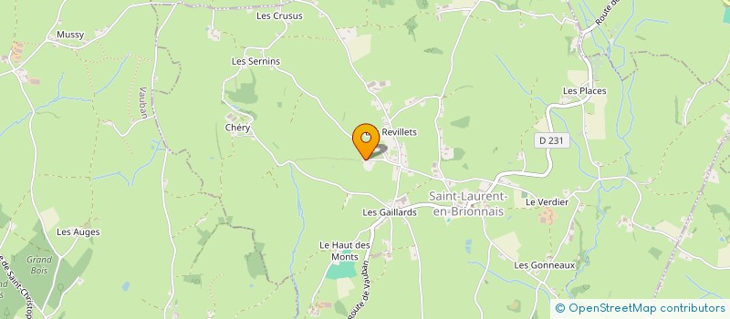 localisation de l'entreprise HOLDING AP  SAINT-LAURENT-EN-BRIONNAIS