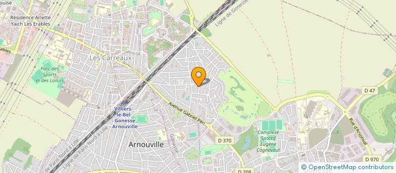 localisation de l'entreprise HOLDING AP GEAR  GONESSE