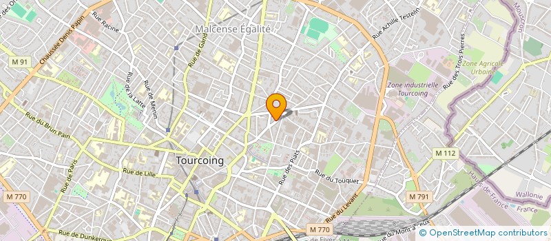 localisation de l'entreprise HOLDING APA SERVICES  TOURCOING