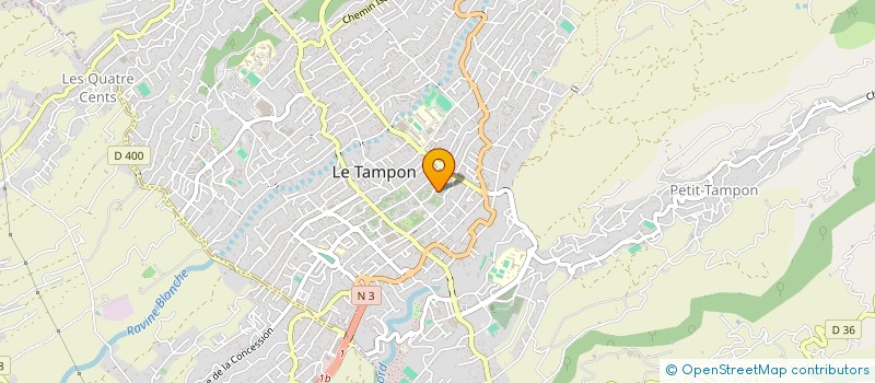 localisation de l'entreprise HOLDING APC ASSURANCE  LE TAMPON