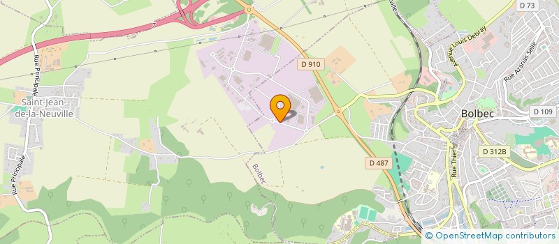 localisation de l'entreprise HOLDING APD  SAINT-JEAN-DE-LA-NEUVILLE