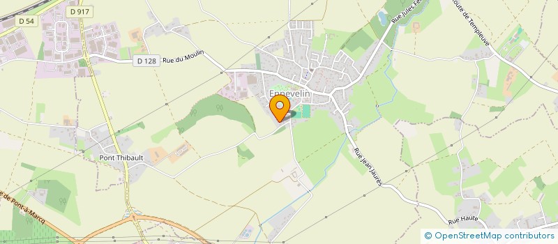 localisation de l'entreprise HOLDING AQUALIO  ENNEVELIN