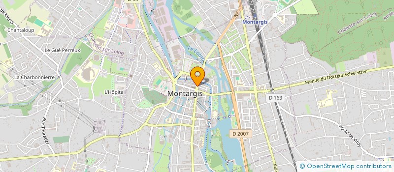 localisation de l'entreprise HOLDING AR à MONTARGIS
