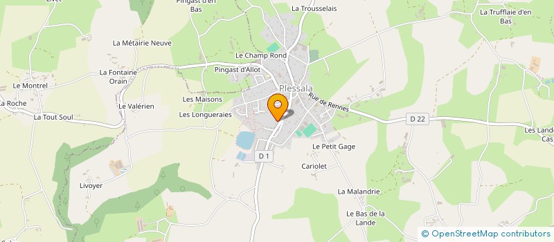 localisation de l'entreprise HOLDING AR MEN  LE MENE