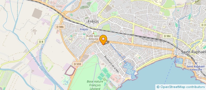 localisation de l'entreprise HOLDING ARB à FREJUS