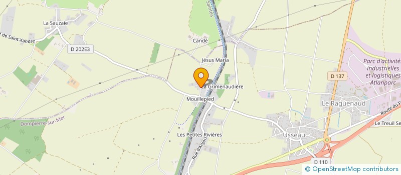 localisation de l'entreprise HOLDING ARBOR  DOMPIERRE-SUR-MER