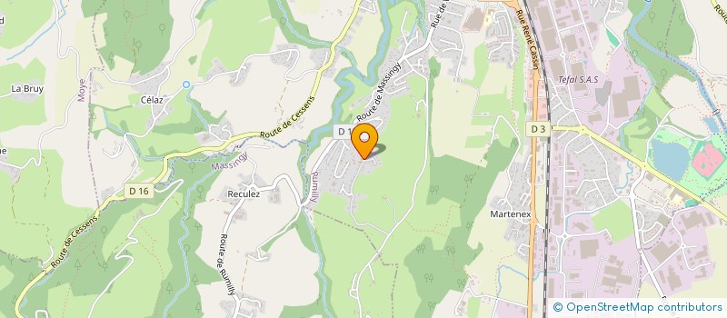 localisation de l'entreprise HOLDING ARCAL  RUMILLY