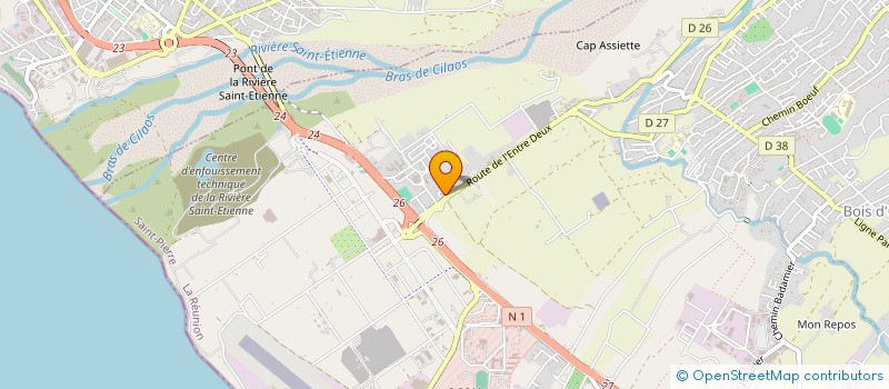 localisation de l'entreprise HOLDING ARE  SAINT-PIERRE