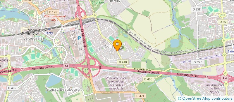 localisation de l'entreprise HOLDING ARMORICAINE SAS à COLLEGIEN